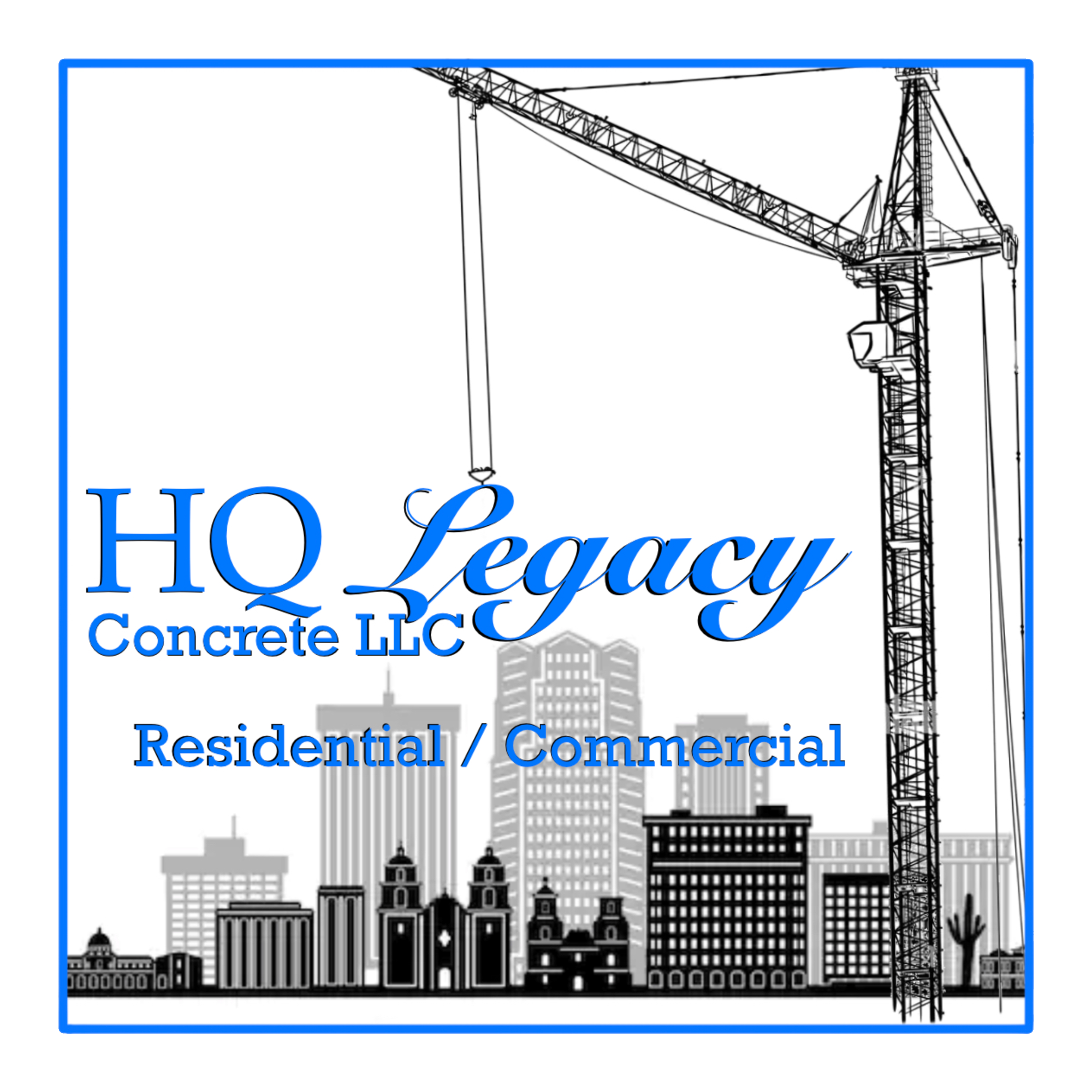 HQ Legacy Concrete Logo